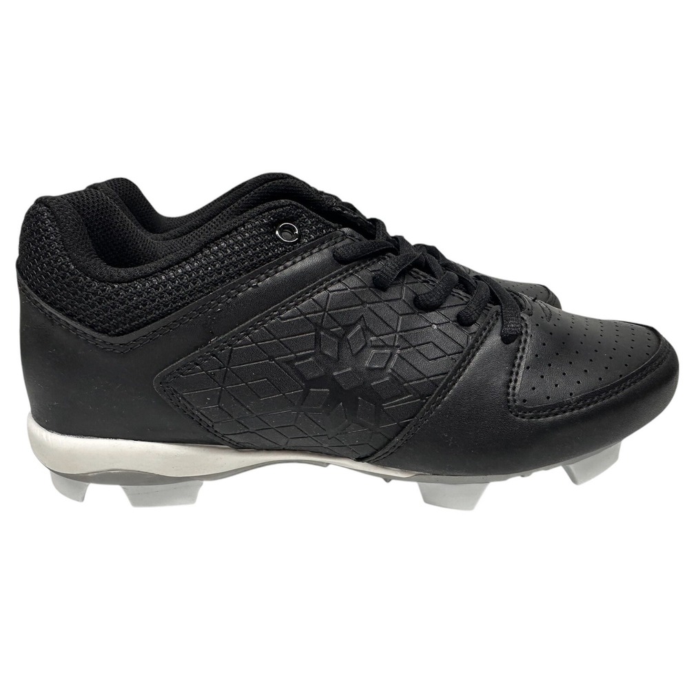 RINGOR RIP-IT Kids' Diamond Softball Cleats: BLACK SIZE 5.5‎